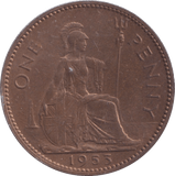1953 PENNY ( PROOF ) - Penny - Cambridgeshire Coins
