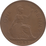 1953 PENNY ( PROOF ) - Penny - Cambridgeshire Coins