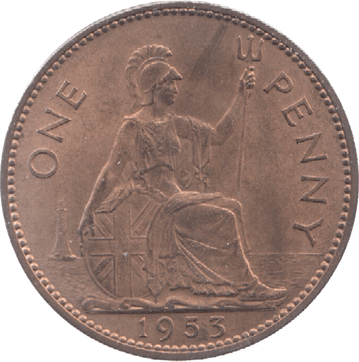 1953 PENNY ( UNC ) - Penny - Cambridgeshire Coins