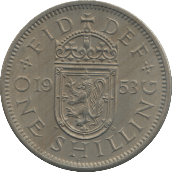 1953 SCOTTISH SHILLING ( BU ) - Shilling - Cambridgeshire Coins