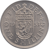1953 SCOTTISH SHILLING ( BU ) - Shilling - Cambridgeshire Coins