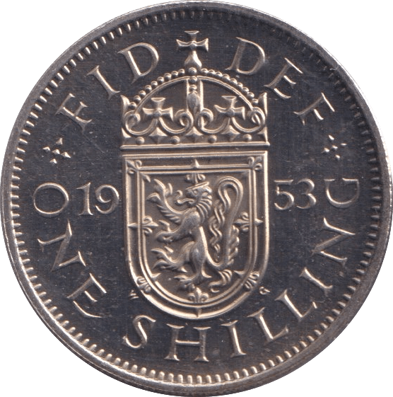 1953 SHILLING ( PROOF ) - Shilling - Cambridgeshire Coins