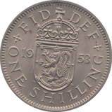 1953 SHILLING ( UNC ) SCOT - Shilling - Cambridgeshire Coins