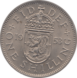 1953 SHILLING ( UNC ) SCOT - Shilling - Cambridgeshire Coins