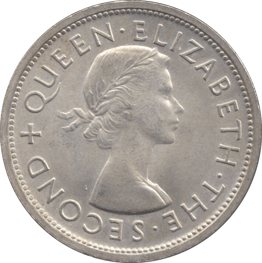 1953 SILVER CROWN SOUTHERN RHODESIA - SILVER WORLD COINS - Cambridgeshire Coins