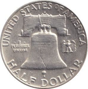 1953 SILVER HALF DOLLAR USA - Cambridgeshire Coins