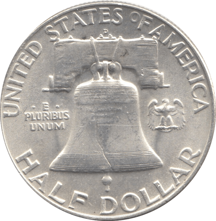 1953 SILVER HALF DOLLAR USA - SILVER WORLD COINS - Cambridgeshire Coins