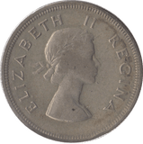 1953 SILVER SOUTH AFRICAN 2 1/2 SHILLINGS - SILVER WORLD COINS - Cambridgeshire Coins