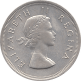 1953 SOUTH AFRICA SILVER 5 SHILLINGS - WORLD COINS - Cambridgeshire Coins