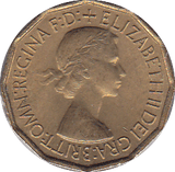 1953 THREEPENCE ( UNC ) - Threepence - Cambridgeshire Coins