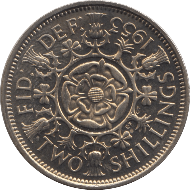 1953 TWO SHILLINGS ( PROOF ) - Two SHILLINGS - Cambridgeshire Coins