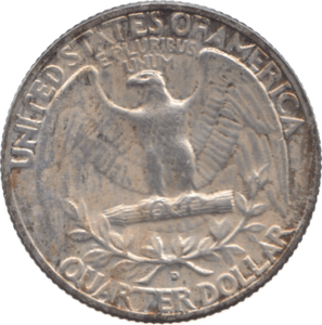 1953 USA SILVER 1/4 DOLLAR - SILVER WORLD COINS - Cambridgeshire Coins