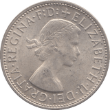 1954 B SILVER ONE FLORIN AUSTRALIA - SILVER WORLD COINS - Cambridgeshire Coins