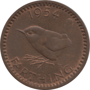 1954 FARTHING 2 ( BU ) 3 - Farthing - Cambridgeshire Coins