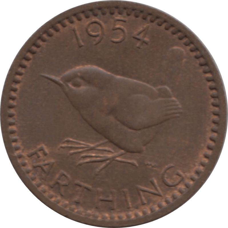 1954 FARTHING 2 ( BU ) 3 - Farthing - Cambridgeshire Coins