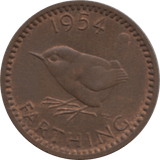 1954 FARTHING 2 ( BU ) 3 - Farthing - Cambridgeshire Coins