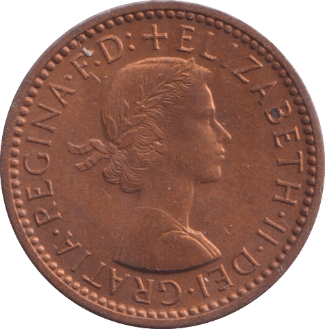 1954 FARTHING ( BU ) - Farthing - Cambridgeshire Coins