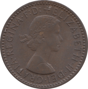 1954 FARTHING ( UNC ) 2 - Farthing - Cambridgeshire Coins