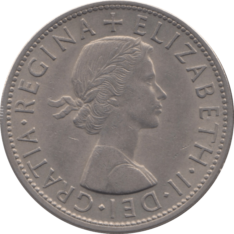 1954 HALFCROWN 2 ( UNC ) - Halfcrown - Cambridgeshire Coins