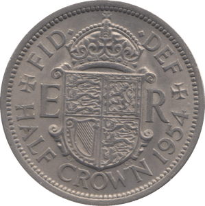 1954 HALFCROWN 2 ( UNC ) - Halfcrown - Cambridgeshire Coins