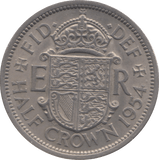 1954 HALFCROWN 2 ( UNC ) - Halfcrown - Cambridgeshire Coins
