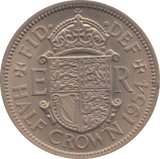 1954 HALFCROWN ( UNC ) 4 - HALFCROWN - Cambridgeshire Coins