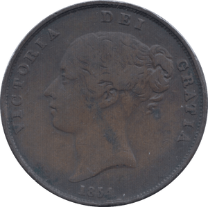 1954 PENNY ( FINE ) - Penny - Cambridgeshire Coins