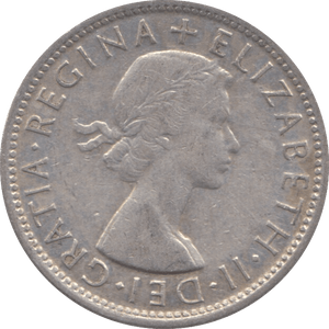 1954 SILVER FLORIN AUSTRALIA - SILVER WORLD COINS - Cambridgeshire Coins