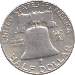 1954 SILVER HALF DOLLAR USA A - WORLD SILVER COINS - Cambridgeshire Coins
