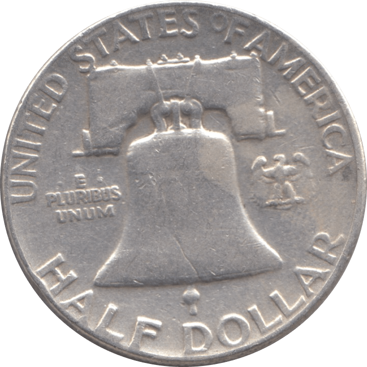 1954 SILVER HALF DOLLAR USA C - WORLD SILVER COINS - Cambridgeshire Coins