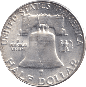 1954 SILVER HALF DOLLAR USA - Cambridgeshire Coins