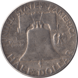 1954 SILVER HALF DOLLAR USA - SILVER WORLD COINS - Cambridgeshire Coins