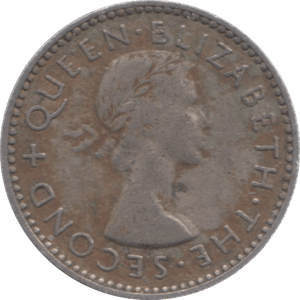 1954 SIXPENCE NEW ZEALAND - WORLD COINS - Cambridgeshire Coins