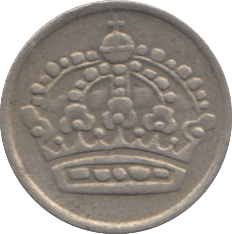 1954 TEN ORE SWEDEN - WORLD COINS - Cambridgeshire Coins