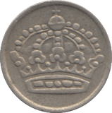 1954 TEN ORE SWEDEN - WORLD COINS - Cambridgeshire Coins