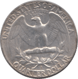 1954 USA SILVER 1/4 DOLLAR - SILVER WORLD COINS - Cambridgeshire Coins