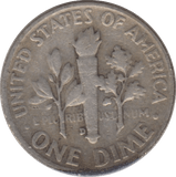 1954 USA SILVER DIME DENVER MINT - SILVER WORLD COINS - Cambridgeshire Coins