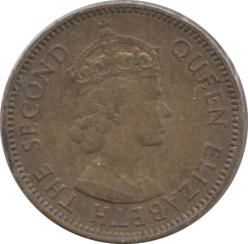 1955 10 CENTS HONG KONG - WORLD COINS - Cambridgeshire Coins
