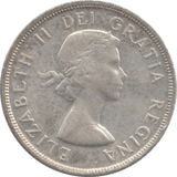 1955 CANADA SILVER ONE DOLLAR 9 - WORLD SILVER COINS - Cambridgeshire Coins