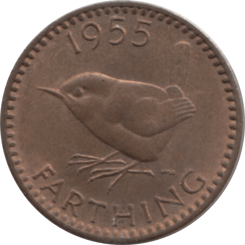 1955 FARTHING 2 ( BU ) 2 - Farthing - Cambridgeshire Coins
