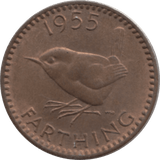 1955 FARTHING 2 ( BU ) 2 - Farthing - Cambridgeshire Coins