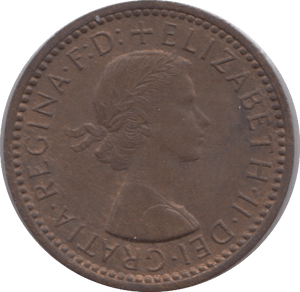 1955 FARTHING ( UNC ) 2 - Farthing - Cambridgeshire Coins