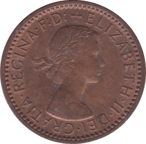 1955 FARTHING ( UNC ) - Farthing - Cambridgeshire Coins