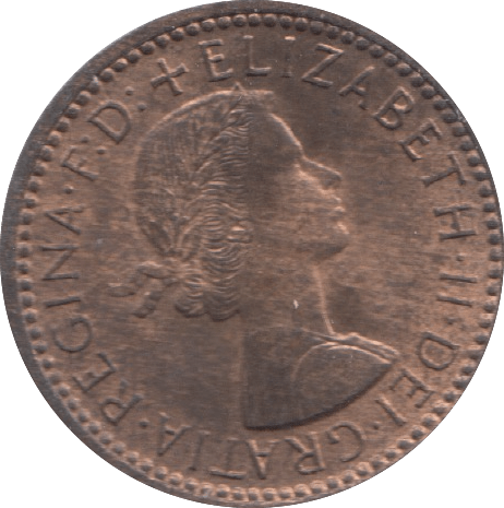 1955 FARTHING ( UNC ) - Farthing - Cambridgeshire Coins