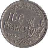 1955 FRANCE 100 FRANCS - WORLD COINS - Cambridgeshire Coins