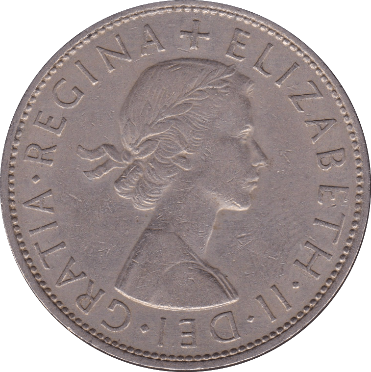 1955 HALFCROWN ( FINE OR BETTER ) - Halfcrown - Cambridgeshire Coins