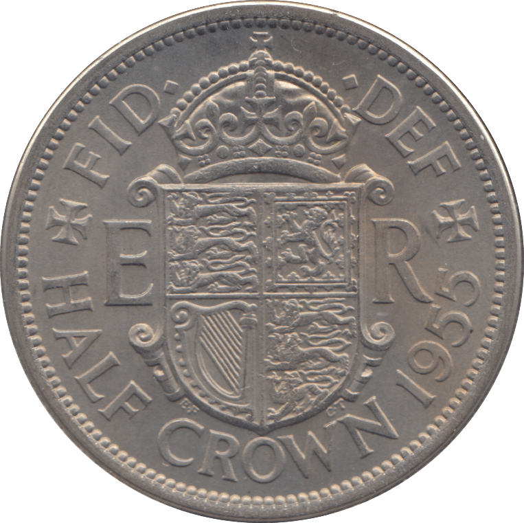 1955 HALFCROWN ( UNC) 2 - HALFCROWN - Cambridgeshire Coins