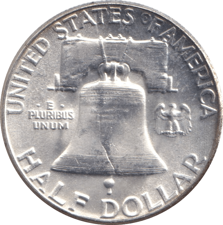 1955 SILVER HALF DOLLAR USA - Cambridgeshire Coins