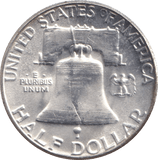 1955 SILVER HALF DOLLAR USA - Cambridgeshire Coins