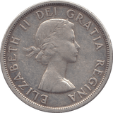 1955 SILVER ONE DOLLAR CANADA - WORLD SILVER COINS - Cambridgeshire Coins